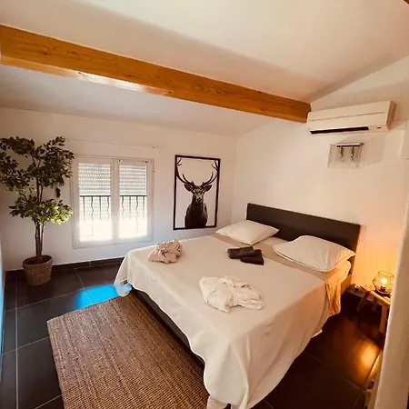 Maison De Village Ecusson: Spacious Center Retreat With Terrace Apartment *